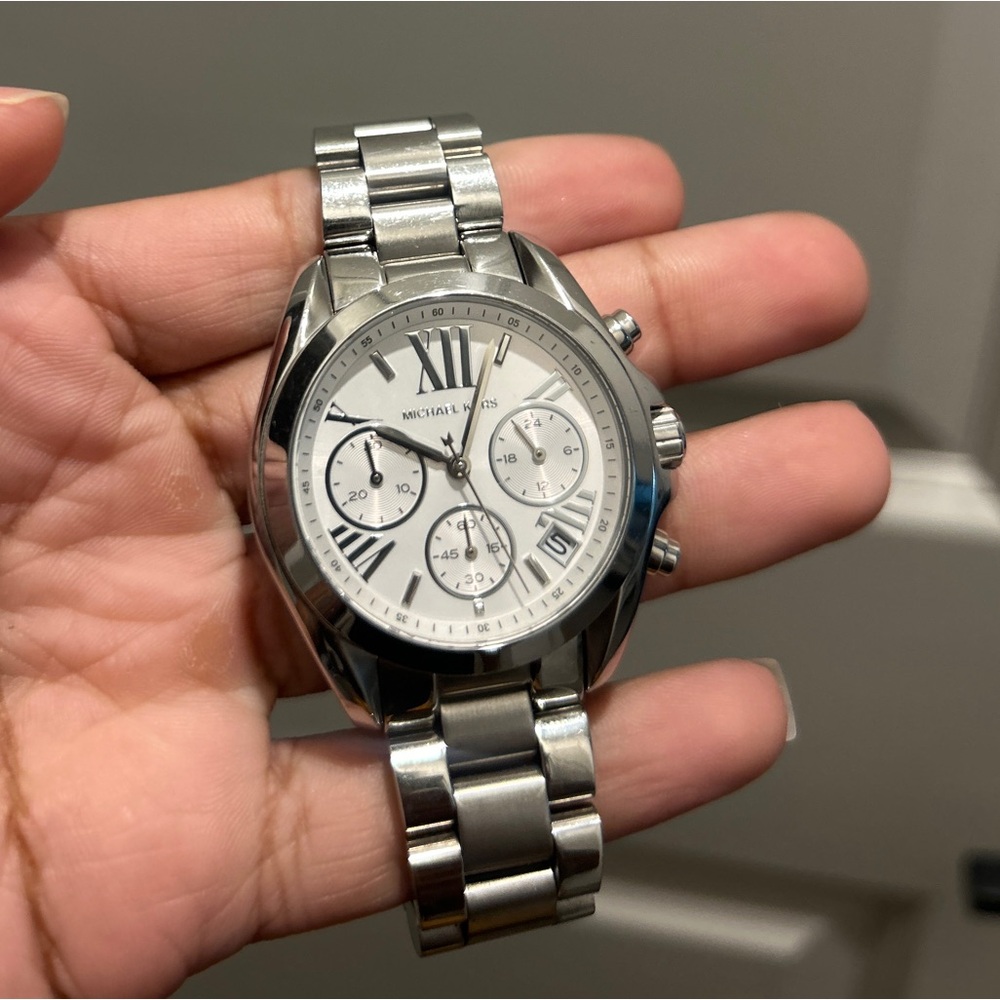 Women Michael Kors Silver Watch